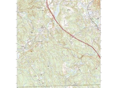 US Topo 7.5-minute map for Uxbridge MARI For Discount