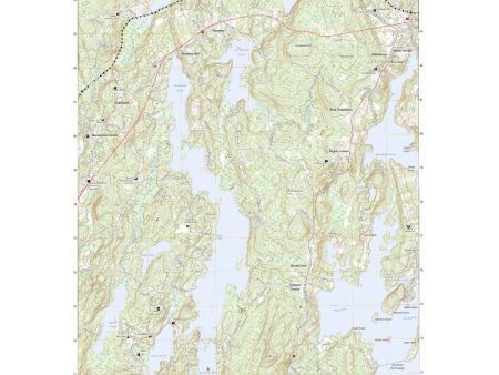 US Topo 7.5-minute map for Waldoboro West ME Online