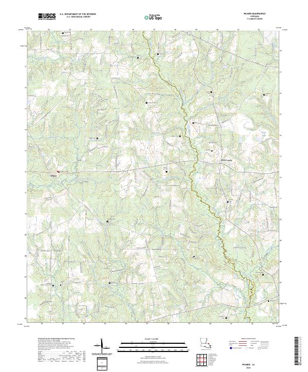 US Topo 7.5-minute map for Wilmer LA Sale