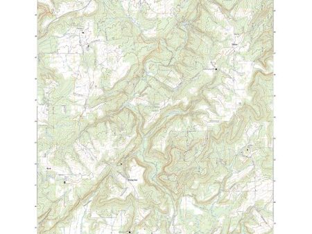 US Topo 7.5-minute map for Waltersburg IL Supply