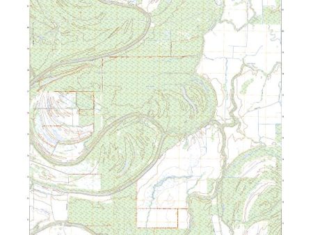 US Topo 7.5-minute map for Waverly SE LA Online