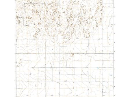 US Topo 7.5-minute map for West of Wild Horse Lake KS Discount