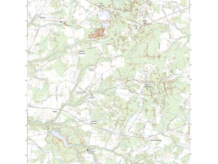 US Topo 7.5-minute map for Trap Pond DE Online Sale