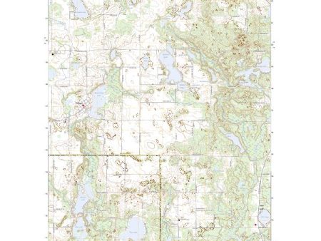 US Topo 7.5-minute map for Trufant MI Online