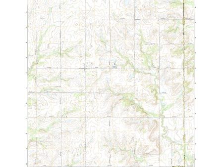 US Topo 7.5-minute map for Waverly SE KS on Sale