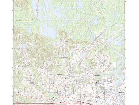 US Topo 7.5-minute map for West Monroe North LA Online