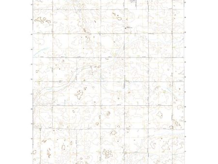 US Topo 7.5-minute map for Titonka IA Hot on Sale