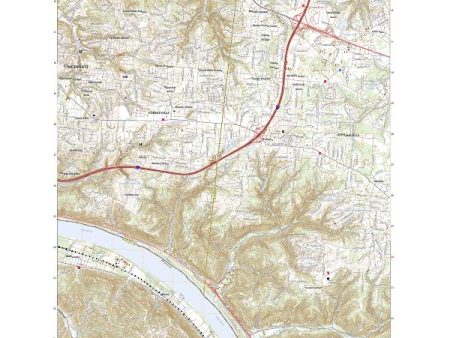 US Topo 7.5-minute map for Withamsville OHKY on Sale