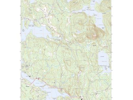 US Topo 7.5-minute map for Sullivan ME Cheap