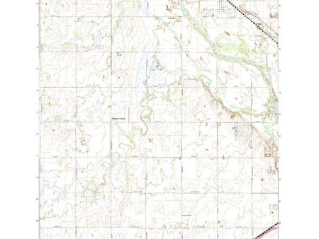 US Topo 7.5-minute map for Yaggy KS Cheap