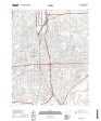 US Topo 7.5-minute map for Wichita East KS Sale