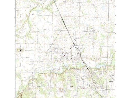 USGS US Topo 7.5-minute map for Carl Junction MOKS 2021 Online