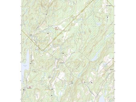 US Topo 7.5-minute map for Washington ME on Sale