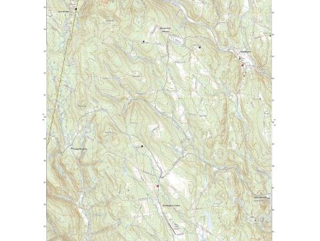 US Topo 7.5-minute map for Worthington MA For Sale