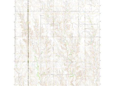 US Topo 7.5-minute map for Wild Horse Creek KS Cheap