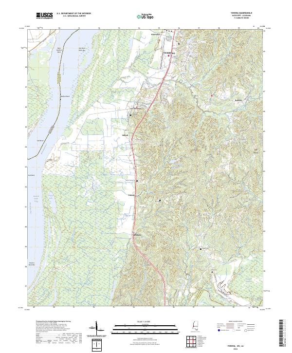 US Topo 7.5-minute map for Yokena MSLA Cheap