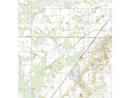 US Topo 7.5-minute map for Twin Lakes MI Discount