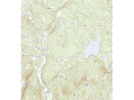 US Topo 7.5-minute map for Strong ME Fashion