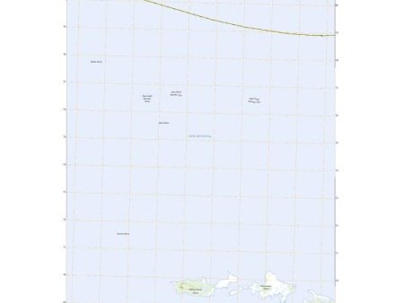 US Topo 7.5-minute map for Waugoshance Island MI For Discount