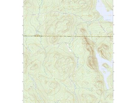 US Topo 7.5-minute map for Umsaskis Lake West ME Cheap