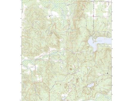 US Topo 7.5-minute map for Thumb Lake MI For Sale