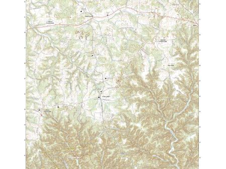 US Topo 7.5-minute map for Union Hill TNKY Sale