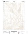 US Topo 7.5-minute map for West of Russell Springs KS For Discount