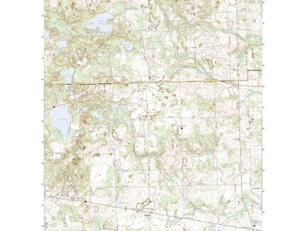 US Topo 7.5-minute map for Tipton MI Online Sale