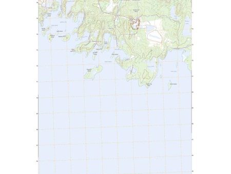 US Topo 7.5-minute map for Whitney Bay MI Online Hot Sale