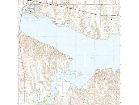 USGS US Topo 7.5-minute map for Alma NEKS 2021 on Sale