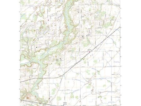 US Topo 7.5-minute map for Tecumseh South MI Hot on Sale