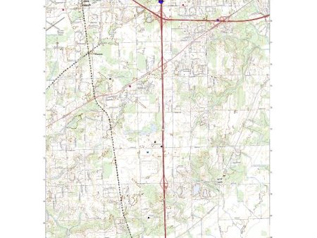 US Topo 7.5-minute map for Ypsilanti West MI For Discount