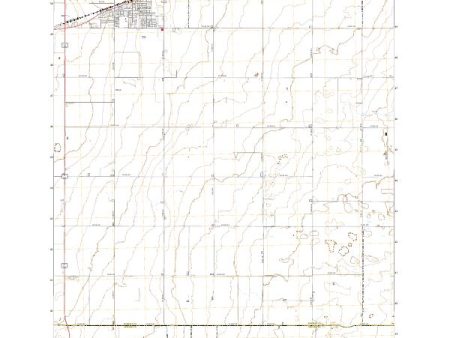 US Topo 7.5-minute map for Sublette KS For Sale