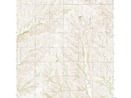 US Topo 7.5-minute map for Westmoreland NE KS on Sale