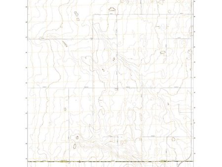 US Topo 7.5-minute map for Tribune SE KS Online Sale