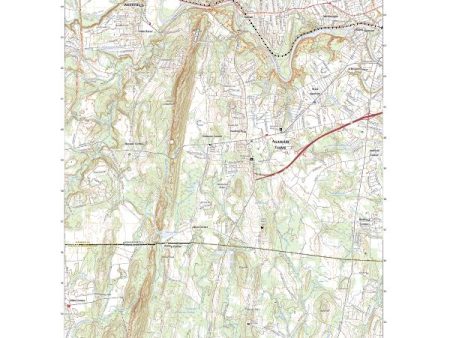 US Topo 7.5-minute map for West Springfield MACT Online Sale