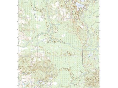 US Topo 7.5-minute map for Walkup Lake MI Online Sale