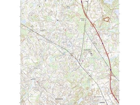 US Topo 7.5-minute map for Wilmington MA Online Hot Sale