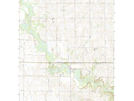 US Topo 7.5-minute map for Troy Mills IA Hot on Sale