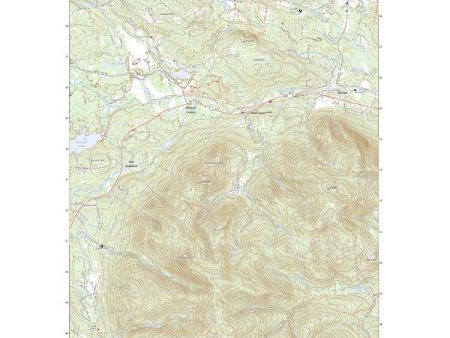 US Topo 7.5-minute map for Tamworth NH Hot on Sale