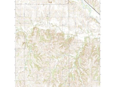 USGS US Topo 7.5-minute map for Fairbury SW NEKS 2021 For Sale