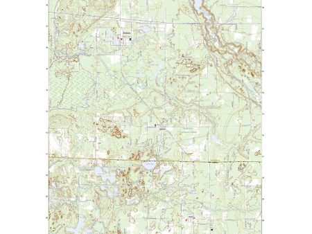 US Topo 7.5-minute map for Wellston MI Hot on Sale