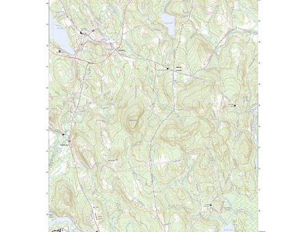 US Topo 7.5-minute map for Wilton ME For Discount