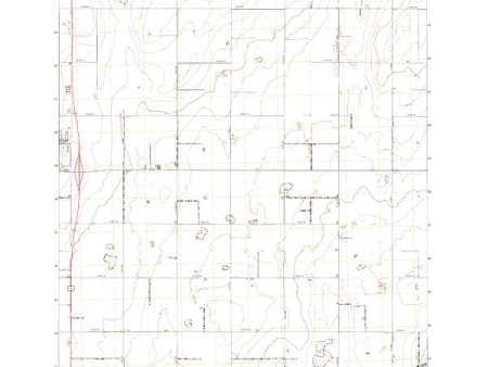 US Topo 7.5-minute map for West of Copeland KS Sale