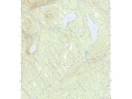 US Topo 7.5-minute map for Whetstone Pond ME Online Hot Sale