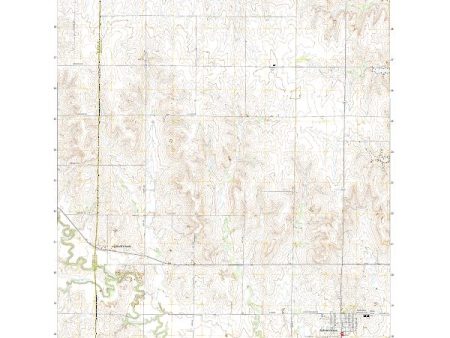 US Topo 7.5-minute map for Sylvan Grove KS Online Hot Sale