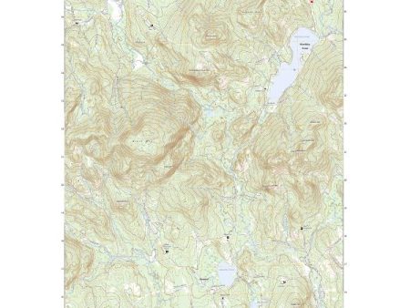 US Topo 7.5-minute map for Worthley Pond ME For Cheap