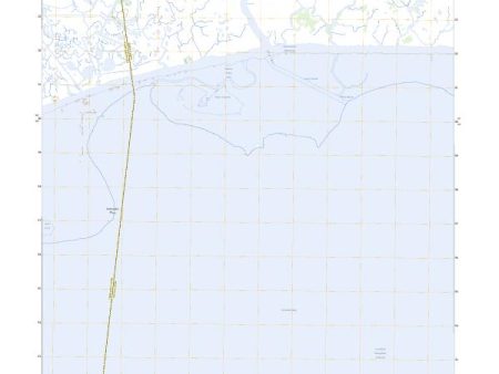 US Topo 7.5-minute map for Tigre Lagoon LA on Sale