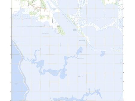 US Topo 7.5-minute map for Sweet Lake LA Supply