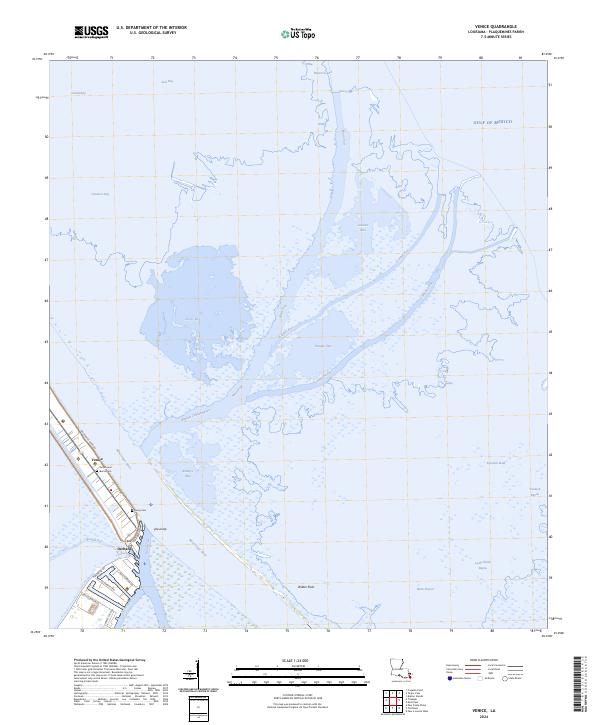 US Topo 7.5-minute map for Venice LA Supply